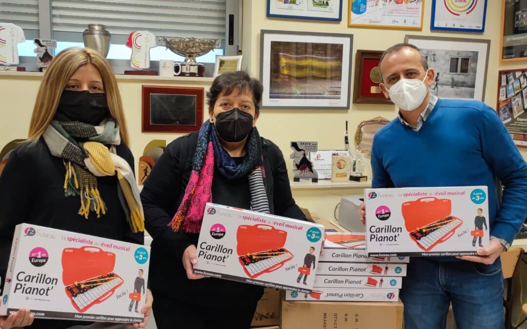 Donación musical del AMPA