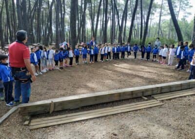 Excursión parque de cuerdas. San Miguel Primero EP