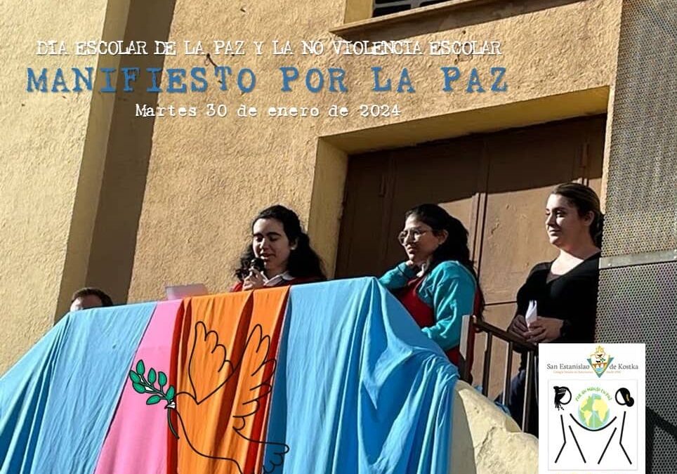 Manifiesto por la Paz y la No Violencia Escolar 2024
