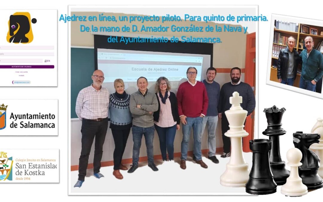 Ajedrez en línea, un proyecto piloto. Para quinto de primaria