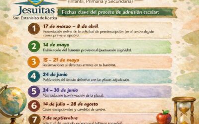 CALENDARIO PROCESO ADMISIONES CURSO 26/27